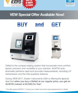 Buy Delta2 and Get ALM700 Auto-Lensmeter