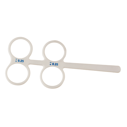 Exam Accessories Flipper Lens +/ 0.25 Essilor Instruments USA