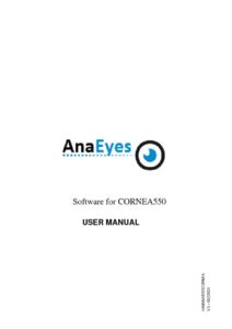 thumbnail of CORNEA550 AnaEyes Software User manual (US)