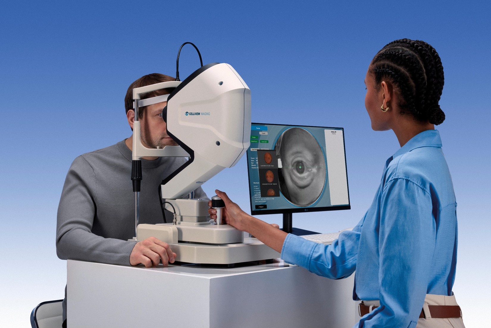 Cellview Imaging - WRI-1 Retinal Imager - Essilor Instruments USA