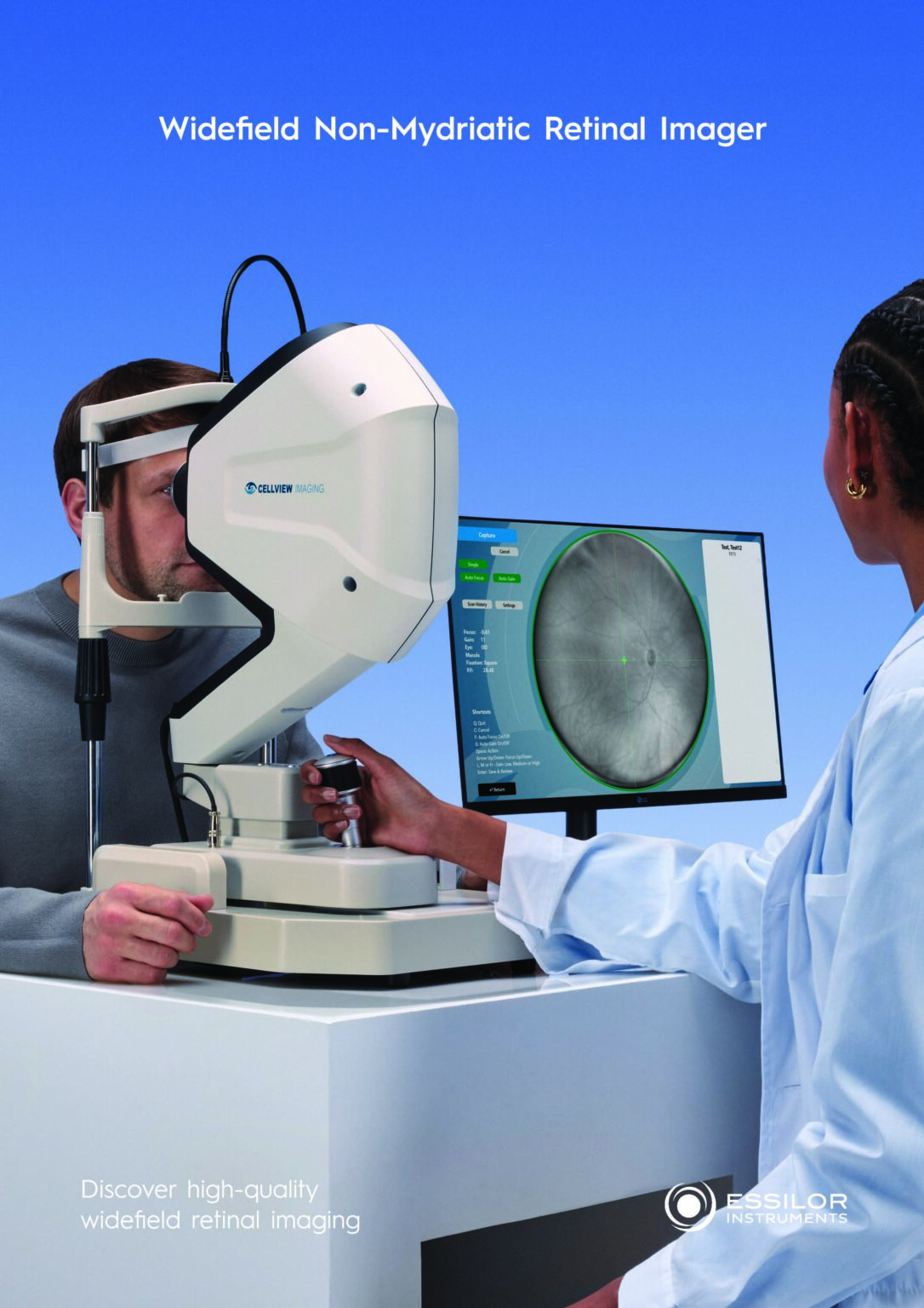 Cellview Imaging - WRI-1 Retinal Imager - Essilor Instruments USA