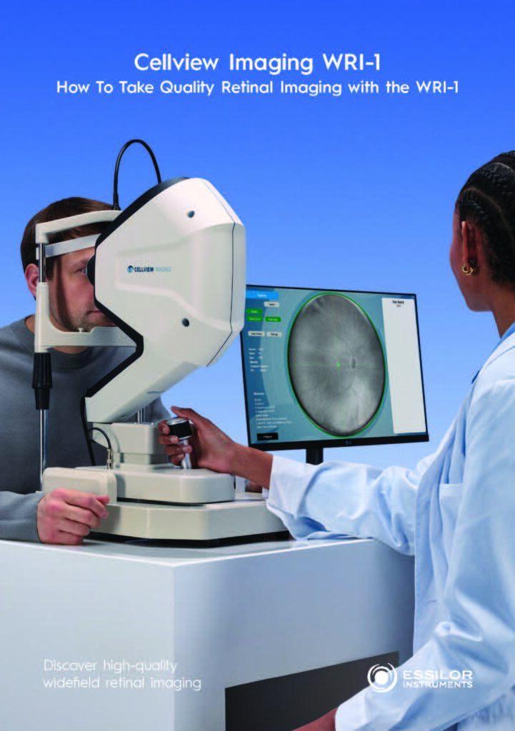 Cellview Imaging - WRI-1 Retinal Imager - Essilor Instruments USA